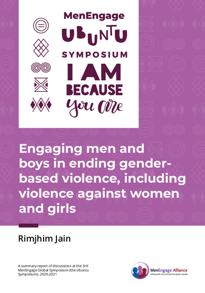 Gender Based Violence GBV Men Engage Ubuntu Symposium Discussion Paper EN pdf