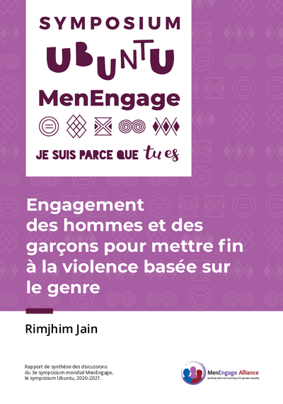 Violence basee sur le genre VBG Document de travail du symposium Ubuntu Men Engage FRANCAIS pdf