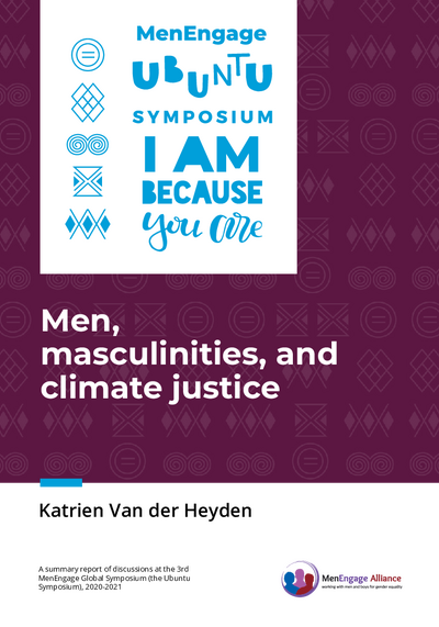 Men masculinities and climate justice Men Engage Ubuntu Symposium Discussion Paper EN pdf