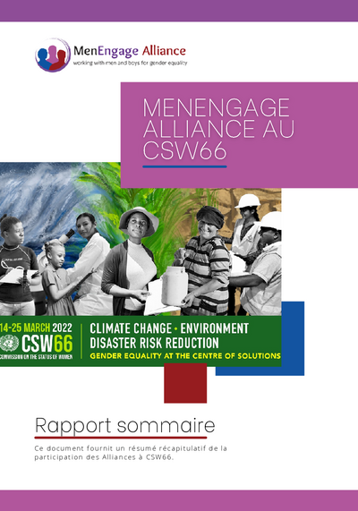 Men Engage Alliance au CSW66 Repport Summaire pdf