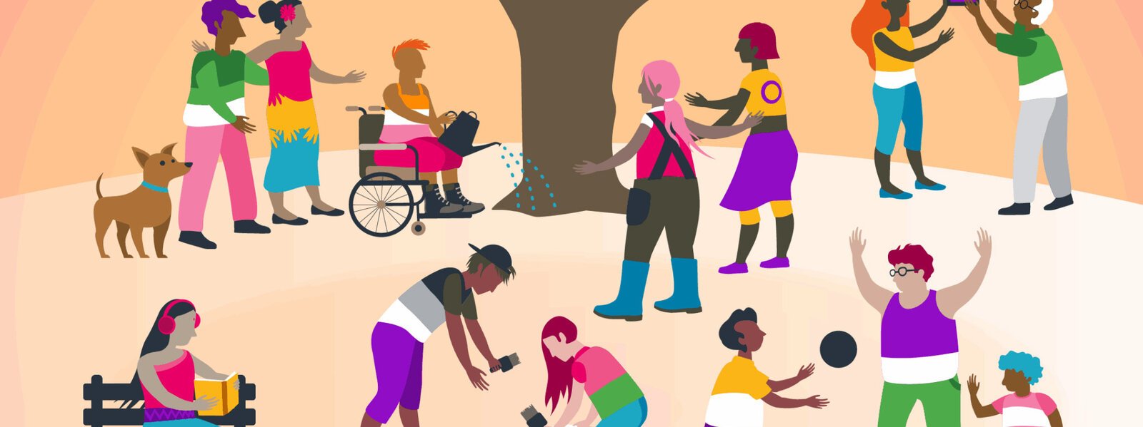 IDAHOBIT2025 illustration Sofia Miranda Van den Bosch