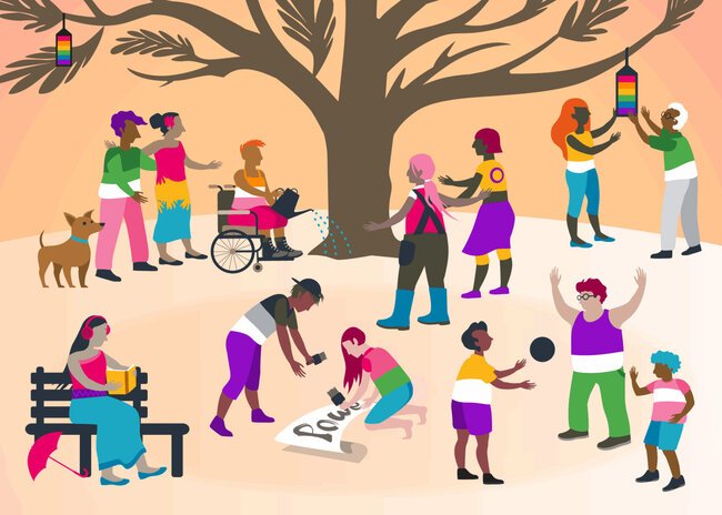 IDAHOBIT2025&#x20;illustration&#x20;Sofia&#x20;Miranda&#x20;Van&#x20;den&#x20;Bosch