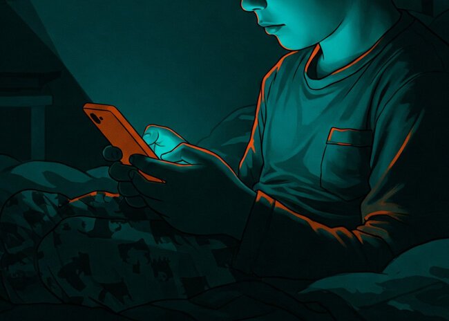 Boy&#x20;on&#x20;phone&#x20;Manosphere&#x20;AI&#x20;Generated&#x20;image