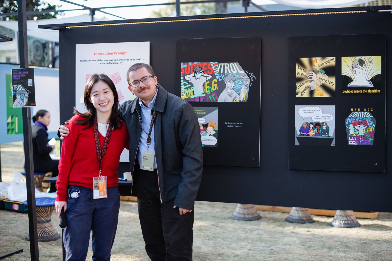 Sari Kamiyama and Alex Nelson
