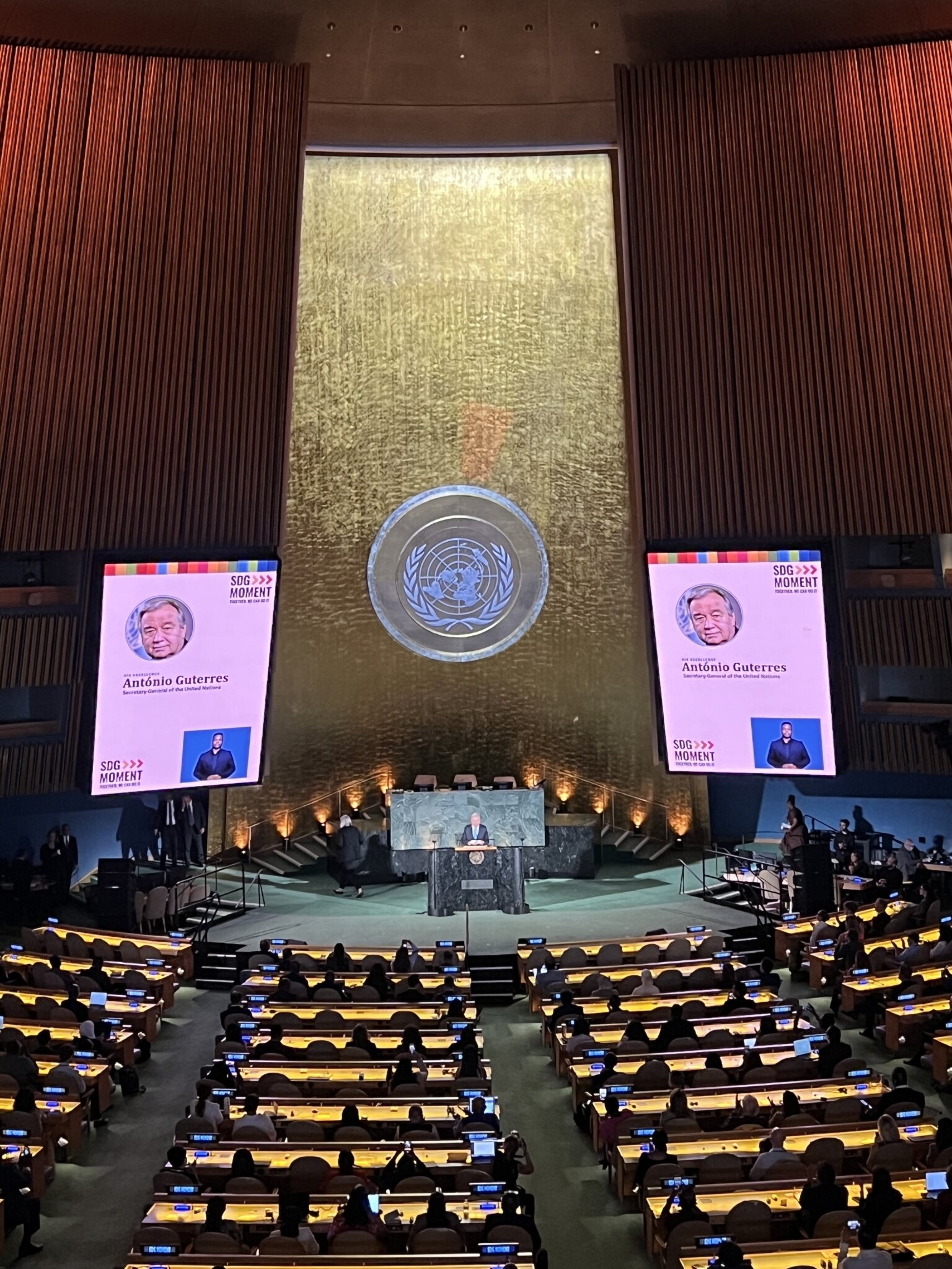 SDG Moment Antonio Guterres