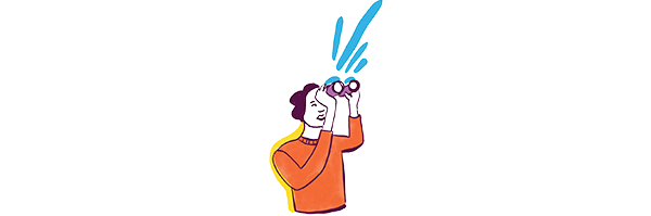6 Person looking binoculars Illustration Ubuntu Declaration 9 small