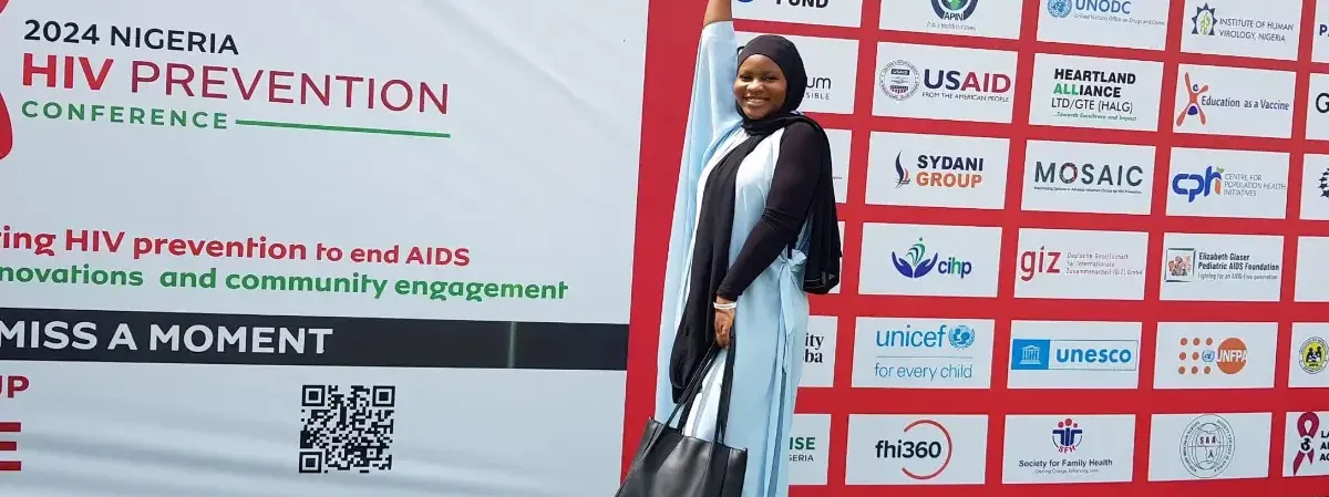 Men Engage Nigeria Youth Wing attends 2024 Nigeria HIV Prevention Conference webp