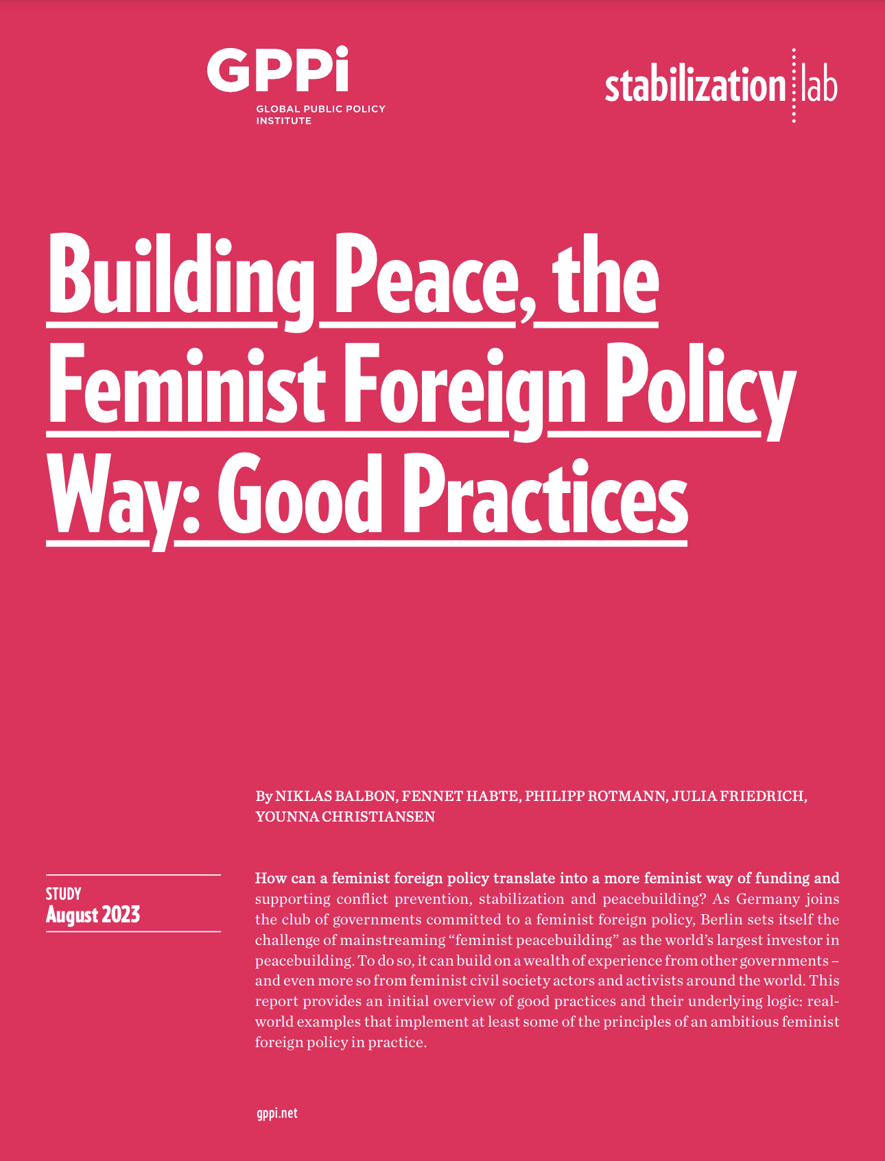 Building Peace
