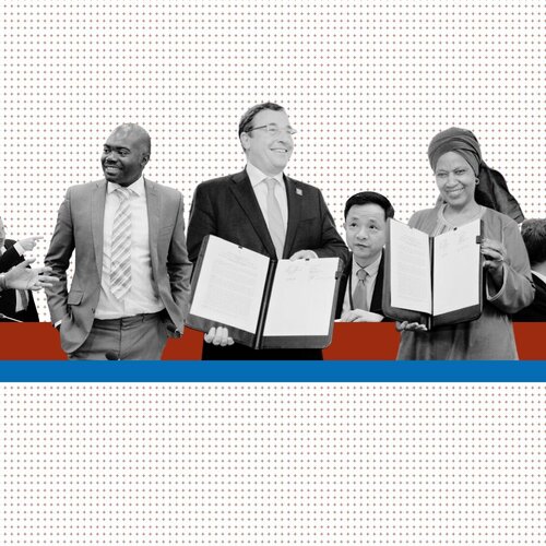 Working with men in positions of political power cover page